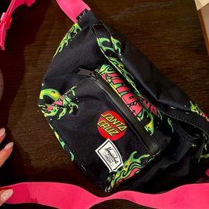 herschel x santa cruz fanny pack
